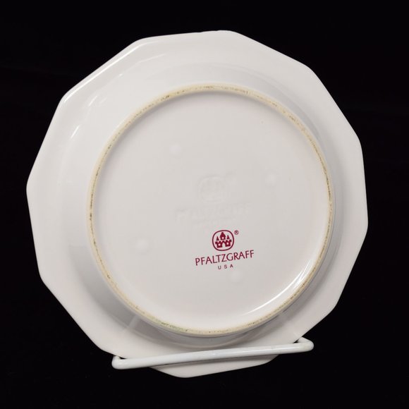 Pfaltzgraff USA Taste of Solvang Souvenir Plate Tasting Dish Vintage 90s Travel - Picture 2 of 13